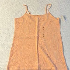 Loft Peach Lace Cami